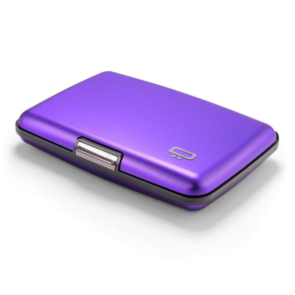 5492 Aluminum card holder with metal lock, RFID protection against fraud